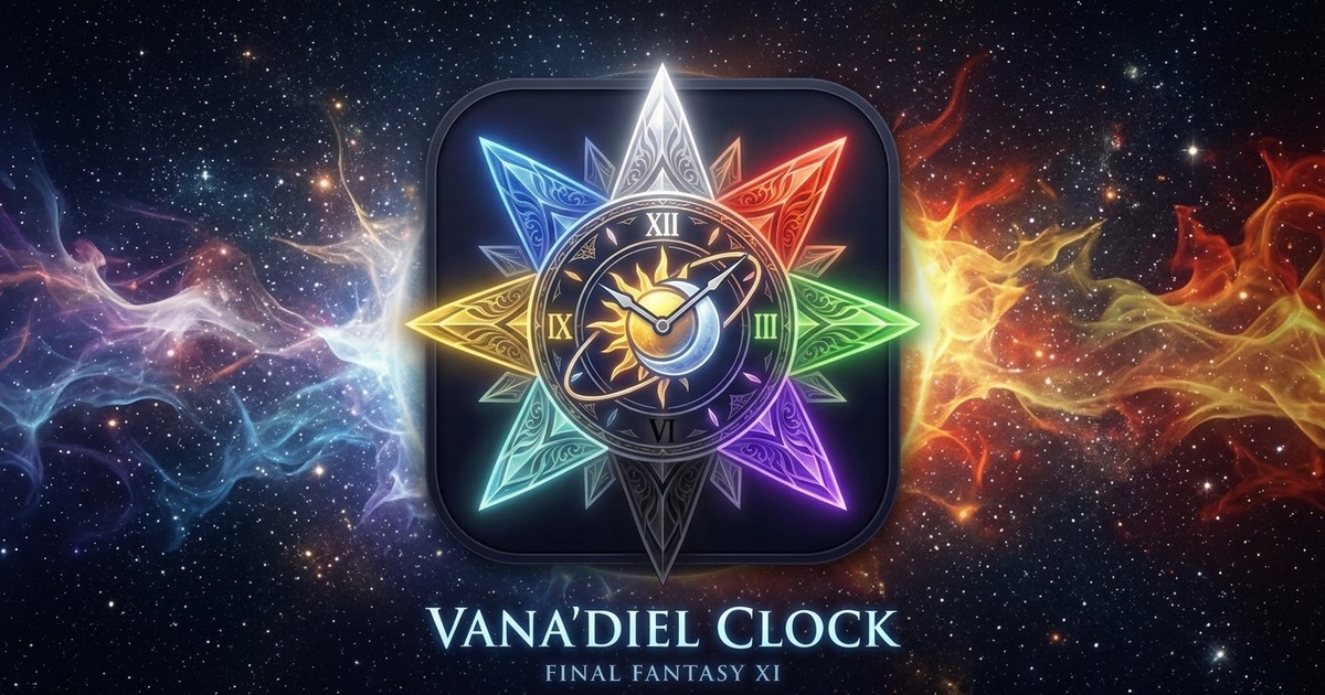 FFXI Clock — Modern Vana'diel Time & Event Tracker